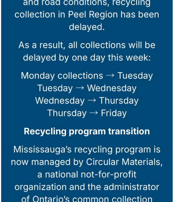 Circular Materials Delay