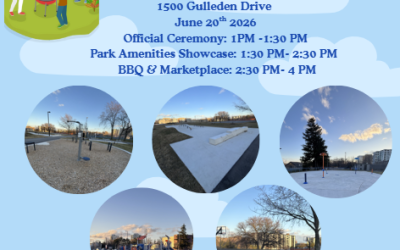Official Re-Opening of Gulleden Park and The Annual Ward 3 Summer BBQ