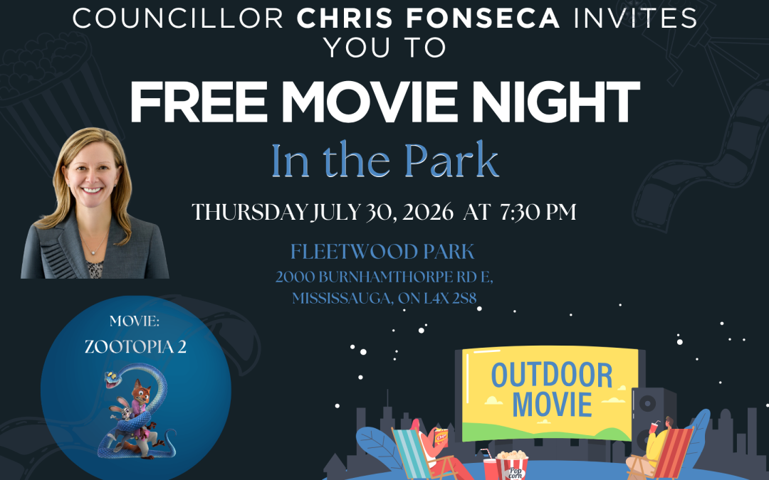 Free Movie Night in the Park- July 30, 2026
