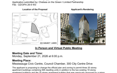 OZ-OPA 26-9 W3 – Revised Notice- 4100 Ponytrail Drive and 1850 Rathburn Road East